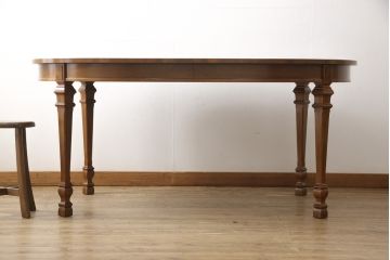 中古　美品　DREXEL HERITAGE(ドレクセルヘリテイジ)　FRANCESCA(フランチェスカ)シリーズ　優美な佇まいのダイニングテーブル(2人掛け、4人掛け)(R-051811)