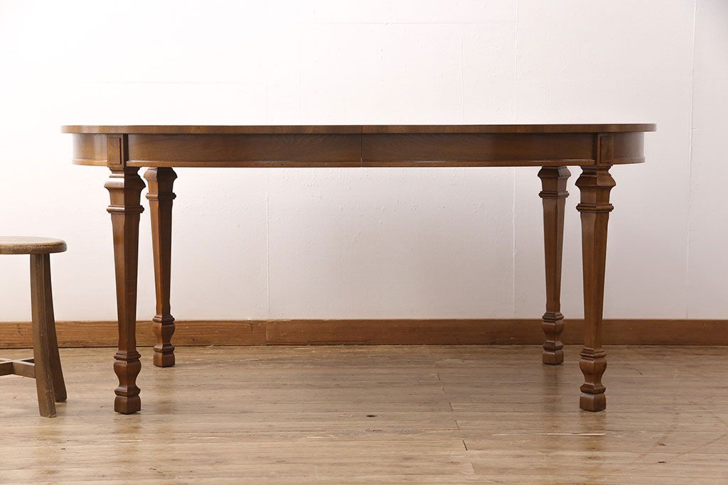 中古　美品　DREXEL HERITAGE(ドレクセルヘリテイジ)　FRANCESCA(フランチェスカ)シリーズ　優美な佇まいのダイニングテーブル(2人掛け、4人掛け)(R-051811)