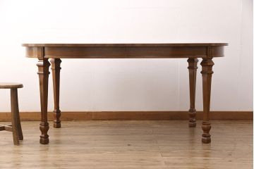 中古　美品　DREXEL HERITAGE(ドレクセルヘリテイジ)　FRANCESCA(フランチェスカ)シリーズ　優美な佇まいのダイニングテーブル(2人掛け、4人掛け)(R-051811)