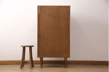 ヴィンテージ家具　イギリス　Austinsuite(オースティンスイート)　ミッドセンチュリースタイルにもおすすめ!チーク材製チェスト(引き出し、サイドチェスト、ビンテージ)(R-051813)