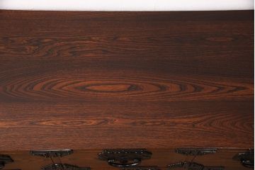 中古　美品　秋田県　川連漆民芸箪笥　無垢材　職人のこだわりを感じられる重厚な佇まいのがんこ箪笥(整理タンス、収納箪笥、引き出し、サイドチェスト)(定価約75万円)(R-051815)