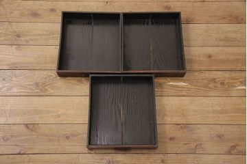 和製アンティーク　希少!細かなものの収納にもぴったり、引き出し24杯の総ケヤキ材の薬箪笥(チェスト、小箪笥、収納箪笥)(R-051816)