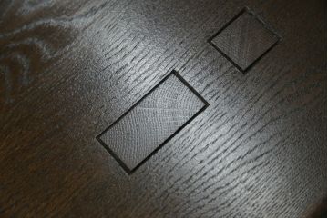 ビンテージ　美品　神戸洋家具　永田良介商店　特注品　民芸風　シンプルなデザインがお部屋に取り入れやすいナラ材製ローテーブル(座卓、センターテーブル、ヴィンテージ)(R-051825)