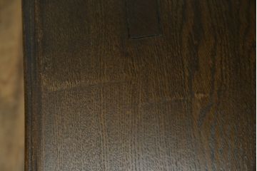 ビンテージ　美品　神戸洋家具　永田良介商店　特注品　民芸風　シンプルなデザインがお部屋に取り入れやすいナラ材製ローテーブル(座卓、センターテーブル、ヴィンテージ)(R-051825)