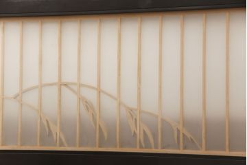 アンティーク建具　空間のアクセントに!和の風情が感じられる欄間(明り取り、明かり取り)(R-051833)