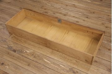 和製アンティーク　前面ケヤキ材　ガラスを入れて丸窓にリメイク!　レトロなデザインが可愛らしい収納戸棚(テレビボード、テレビ台、サイドボード、ローボード)(R-051838)