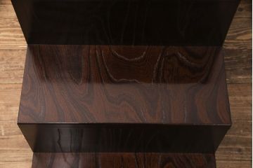 中古　美品　青木産業製　上質な和の雰囲気香る階段箪笥(江戸整理タンス、収納箪笥、和タンス)(定価約25万円)(R-051839)