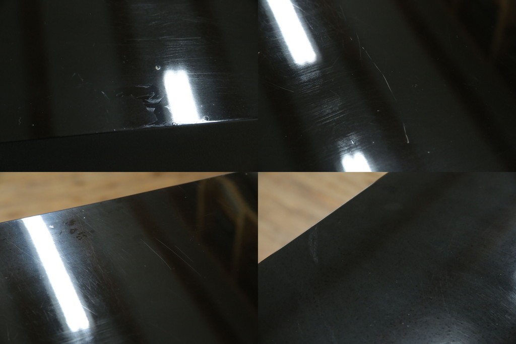 中古　美品　輪島塗り　雅やかな佇まいが上質な雰囲気を漂わせる飾り棚(茶棚、収納棚、戸棚)(R-051840)