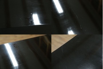 中古　美品　輪島塗り　雅やかな佇まいが上質な雰囲気を漂わせる飾り棚(茶棚、収納棚、戸棚)(R-051840)