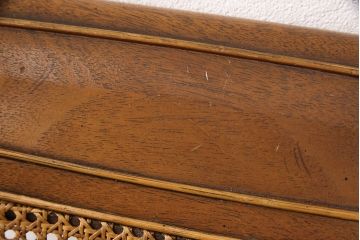 中古　DREXEL HERITAGE(ドレクセルヘリテイジ)　FRANCESCA(フランチェスカ)シリーズ　J917　優美なアームチェア2脚セット(ダイニングチェア、椅子)(2脚定価　約44万円)(R-051855)