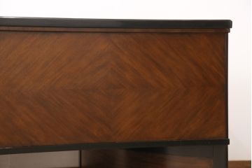 中古　激レア品　DREXEL HERITAGE(ドレクセルヘリテイジ)　Walt Disney Signature(ウォールトディズニー)　コラボレーション品　希少!天板御影石の両袖机(プレジデントデスク、ニーホールデスク、ワークデスク、在宅ワーク、在宅用)(R-051859)