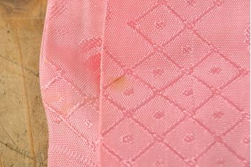 アンティーク着物　飛鶴に梅　刺繍打掛(正絹、古布)(R-051870)
