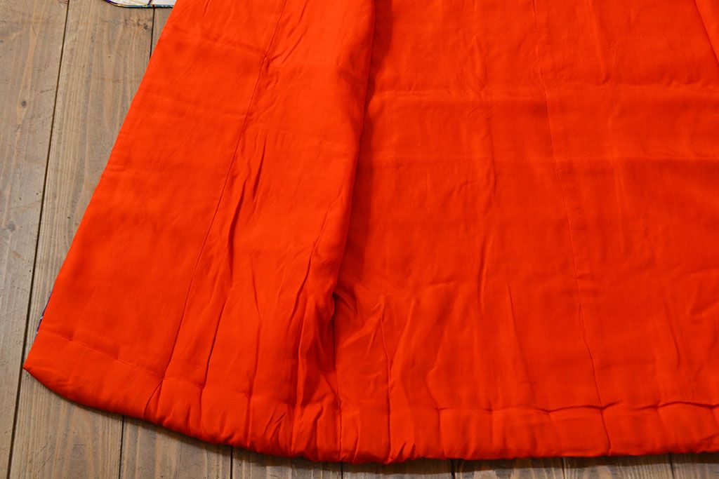 アンティーク着物　刺繍打掛(正絹、古布)(R-051871)