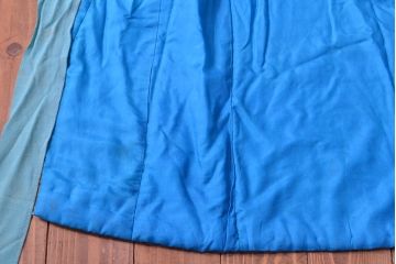 アンティーク着物　フルーツ柄錦紗縮緬　刺繍打掛(正絹、古布)(R-051872)