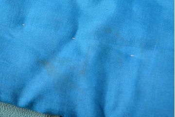 アンティーク着物　フルーツ柄錦紗縮緬　刺繍打掛(正絹、古布)(R-051873)