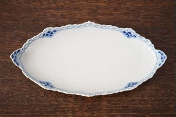 ROYAL COPENHAGEN  ロイヤルコペンハーゲン　ブルーフラワー　ファイアンス　プリンセス　お皿　4点セット(菓子皿、洋食器、4枚セット)(R-051876)