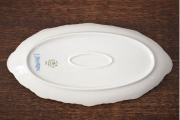 ROYAL COPENHAGEN  ロイヤルコペンハーゲン　ブルーフラワー　ファイアンス　プリンセス　お皿　4点セット(菓子皿、洋食器、4枚セット)(R-051876)