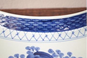 ROYAL COPENHAGEN  ロイヤルコペンハーゲン　ブルーフラワー　ファイアンス　プリンセス　お皿　4点セット(菓子皿、洋食器、4枚セット)(R-051876)