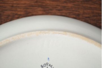 ROYAL COPENHAGEN  ロイヤルコペンハーゲン　ブルーフラワー　ファイアンス　プリンセス　お皿　4点セット(菓子皿、洋食器、4枚セット)(R-051876)
