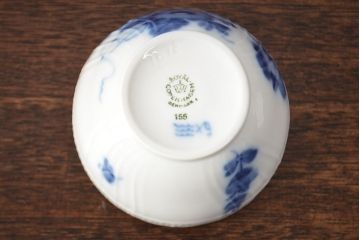 ROYAL COPENHAGEN  ロイヤルコペンハーゲン　ブルーフラワー　ティーポット・シュガーポット・クリーマー・カップ&ソーサーセット(洋食器、ミルクポット、ミルクジャグ、ティーセット)(R-051877)