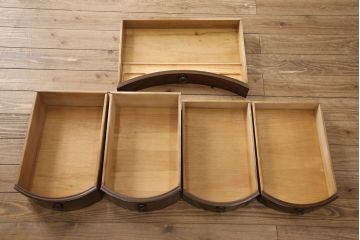 中古　DREXEL HERITAGE(ドレクセルヘリテイジ)　Cameo Classics(キャメオクラシックス)　高級感溢れるキドニーデスク(定価約170万円)(両袖デスク、机、在宅ワーク、在宅用ワークデスク)(R-051889)
