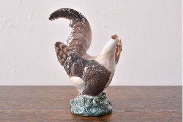 ROYAL COPENHAGEN(ロイヤルコペンハーゲン)　にわとり(鶏)の置きもの(置物、オブジェ、フィギュリン)(R-051911)