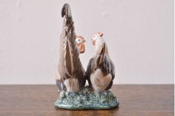 ROYAL COPENHAGEN(ロイヤルコペンハーゲン)　にわとり(鶏)の置きもの(置物、オブジェ、フィギュリン)(R-051911)