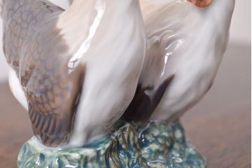 ROYAL COPENHAGEN(ロイヤルコペンハーゲン)　にわとり(鶏)の置きもの(置物、オブジェ、フィギュリン)(R-051911)