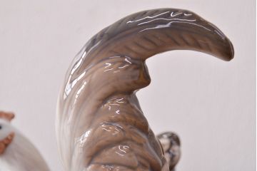 ROYAL COPENHAGEN(ロイヤルコペンハーゲン)　にわとり(鶏)の置きもの(置物、オブジェ、フィギュリン)(R-051911)