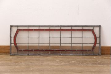 和製アンティーク　ノスタルジックな雰囲気づくりにおすすめのステンドグラス(ディスプレイ、窓、明り取り)(R-051918)