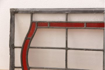 和製アンティーク　ノスタルジックな雰囲気づくりにおすすめのステンドグラス(ディスプレイ、窓、明り取り)(R-051918)