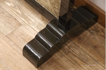和製アンティーク　漆塗り　大振りなサイズが存在感抜群の衝立(パーテーション、つい立て、仕切り)(R-051920)