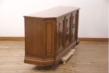 中古　美品　マホガニー材　DREXEL HERITAGE(ドレクセルヘリテイジ)　FRANCESCA(フランチェスカ)シリーズ　クリデンザ(クレデンザ、収納棚、キャビネット、サイドボード)(定価約90万円)(R-051926)