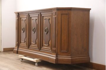 中古　美品　マホガニー材　DREXEL HERITAGE(ドレクセルヘリテイジ)　FRANCESCA(フランチェスカ)シリーズ　クリデンザ(クレデンザ、収納棚、キャビネット、サイドボード)(定価約90万円)(R-051926)