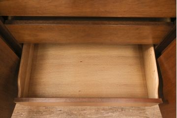 中古　美品　マホガニー材　DREXEL HERITAGE(ドレクセルヘリテイジ)　FRANCESCA(フランチェスカ)シリーズ　クリデンザ(クレデンザ、収納棚、キャビネット、サイドボード)(定価約90万円)(R-051926)