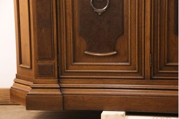 中古　美品　マホガニー材　DREXEL HERITAGE(ドレクセルヘリテイジ)　FRANCESCA(フランチェスカ)シリーズ　クリデンザ(クレデンザ、収納棚、キャビネット、サイドボード)(定価約90万円)(R-051926)