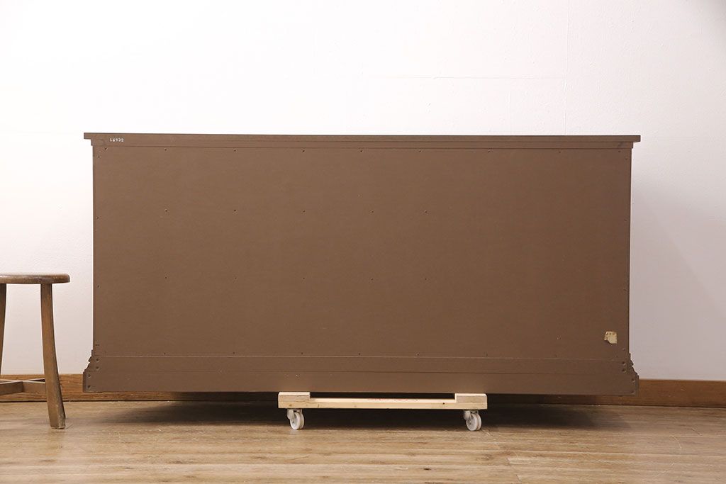 中古　美品　マホガニー材　DREXEL HERITAGE(ドレクセルヘリテイジ)　FRANCESCA(フランチェスカ)シリーズ　クリデンザ(クレデンザ、収納棚、キャビネット、サイドボード)(定価約90万円)(R-051926)