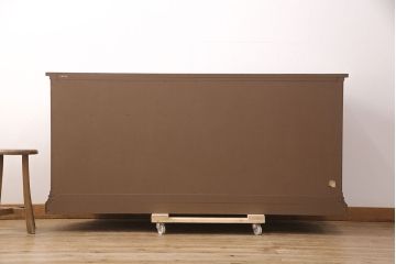 中古　美品　マホガニー材　DREXEL HERITAGE(ドレクセルヘリテイジ)　FRANCESCA(フランチェスカ)シリーズ　クリデンザ(クレデンザ、収納棚、キャビネット、サイドボード)(定価約90万円)(R-051926)