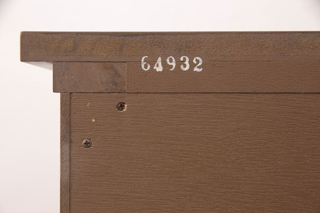 中古　美品　マホガニー材　DREXEL HERITAGE(ドレクセルヘリテイジ)　FRANCESCA(フランチェスカ)シリーズ　クリデンザ(クレデンザ、収納棚、キャビネット、サイドボード)(定価約90万円)(R-051926)