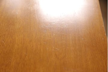 中古　美品　横浜ダニエル(daniel)　A-305　エレガントな佇まいが品の良さを高めるライティングデスク&チェアセット(定価約70万円)(ワークデスク、机、椅子)(R-051929)
