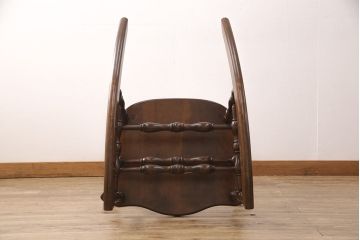 中古　美品　松本民芸家具　304F型　シンプルなデザインが取り入れやすいロッキングチェア(定価約23万円)(アームチェア、揺り椅子)(R-051935)