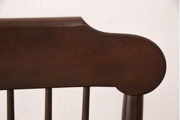中古美品　松本民芸家具　51B型　くつろぎの時間におすすめなロッキングチェア(定価約16万円)(椅子、アームチェア、揺り椅子)(R-051936)