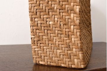 国産　山葡萄籠バッグ　手提げ袋(かご、カゴ)(R-051952)