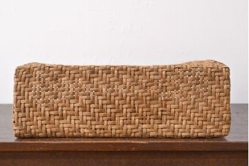 国産　山葡萄籠バッグ　手提げ袋(かご、カゴ)(R-051952)