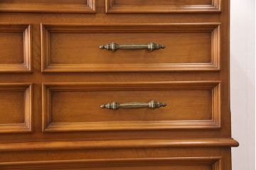 中古 美品 横浜ダニエル(daniel) 温かみのある色合いが魅力的なチェスト(定価約80万円)(引き出し、衣装箪笥、洋服タンス)(R-051960)