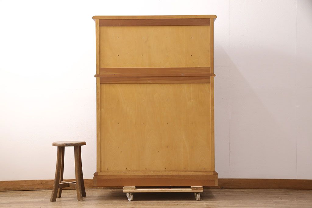 中古 美品 横浜ダニエル(daniel) 温かみのある色合いが魅力的なチェスト(定価約80万円)(引き出し、衣装箪笥、洋服タンス)(R-051960)