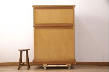 中古 美品 横浜ダニエル(daniel) 温かみのある色合いが魅力的なチェスト(定価約80万円)(引き出し、衣装箪笥、洋服タンス)(R-051960)