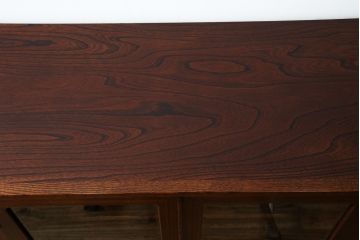 中古　伝統工芸　岩谷堂箪笥　金具の細やかなデザインが美しいサイドボード(ガラス戸棚、収納棚、キャビネット)(R-051964)