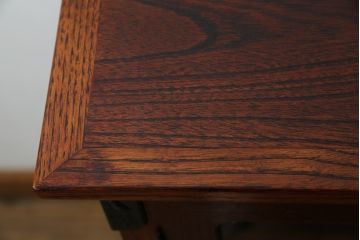 中古　伝統工芸　岩谷堂箪笥　金具の細やかなデザインが美しいサイドボード(ガラス戸棚、収納棚、キャビネット)(R-051964)