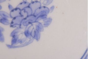 江戸期　古伊万里　蛸唐草文　渦福　変形皿2枚セット(和食器)(R-051972)